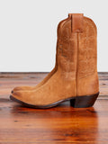 Plainview Suede Cowboy Boot in Light Java