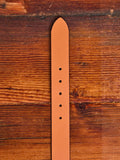 "Standard" 11oz Leather Belt in Saddle Tan
