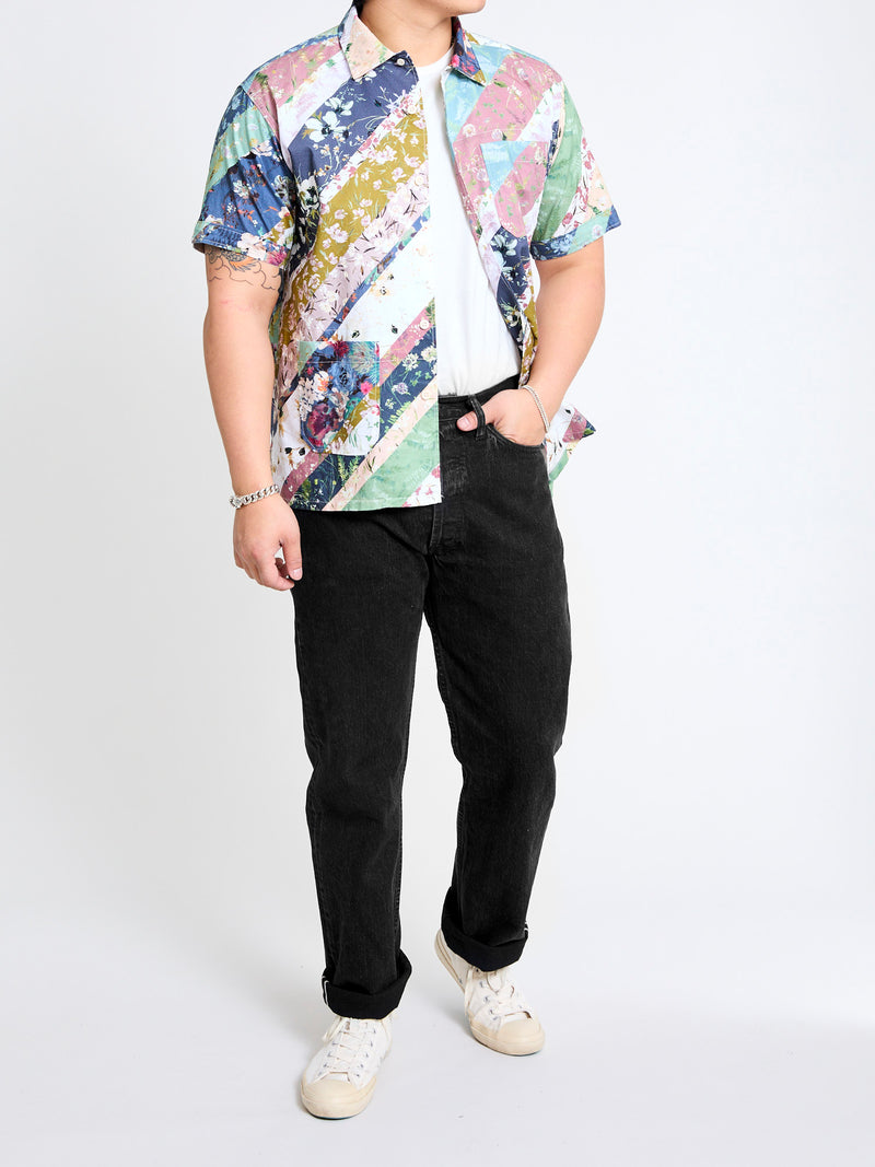 CS-222xs 12oz Stonewashed Double Black Selvedge Denim - Classic Straight Fit