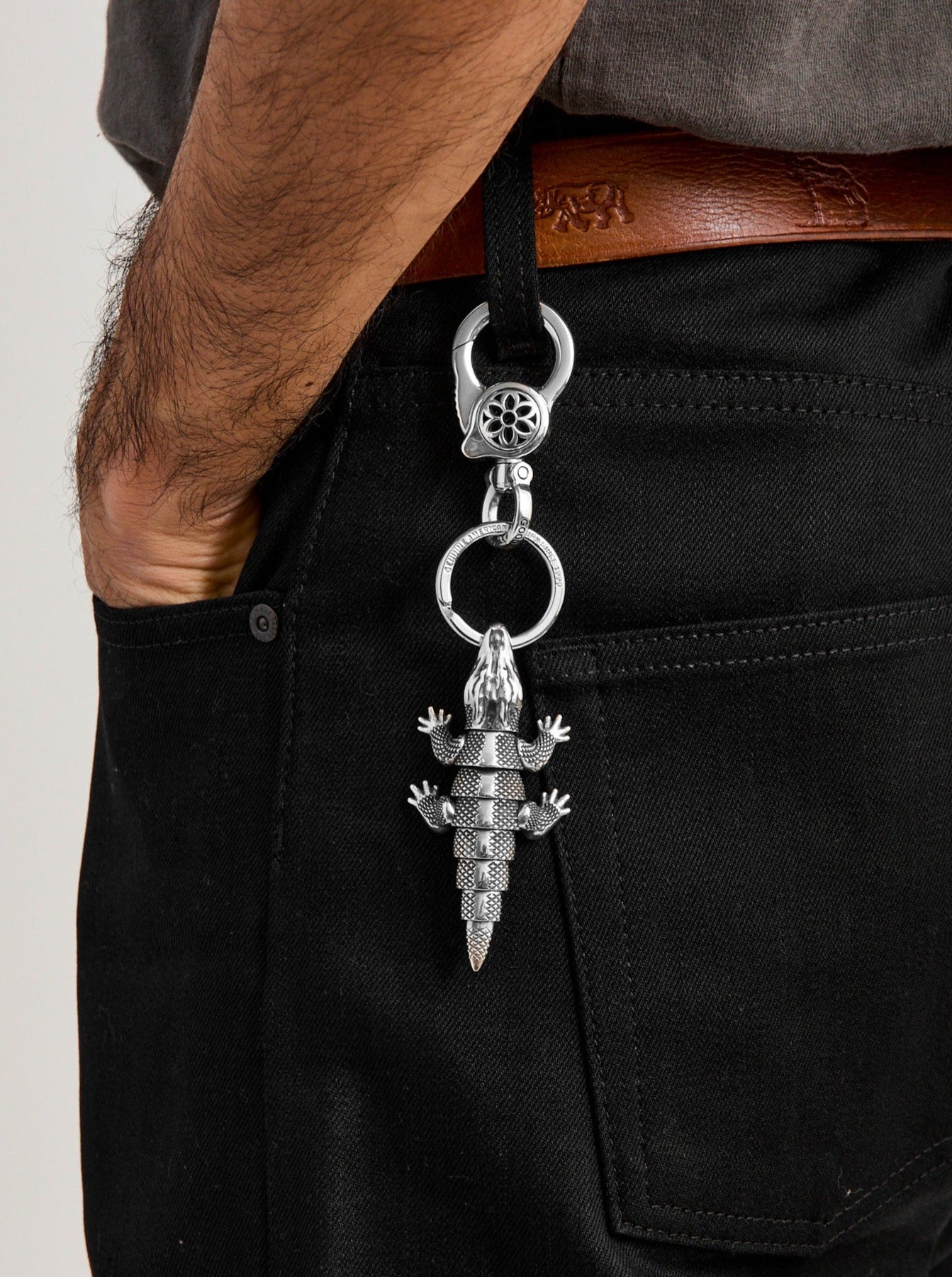 Jiggly Gator in Sterling Silver – Blue Owl Workshop