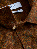 Crammond Shirt in Rust Paisley