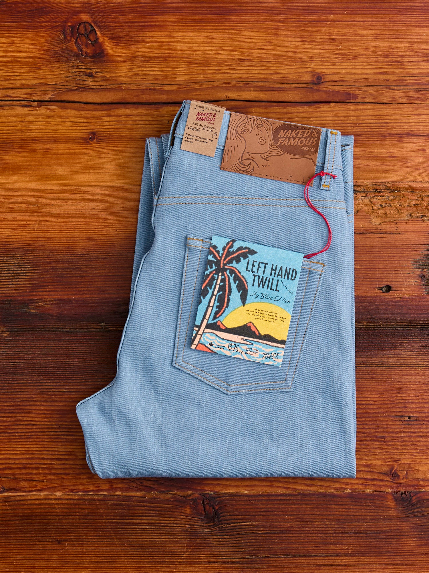 Left Hand Twill Sky Blue