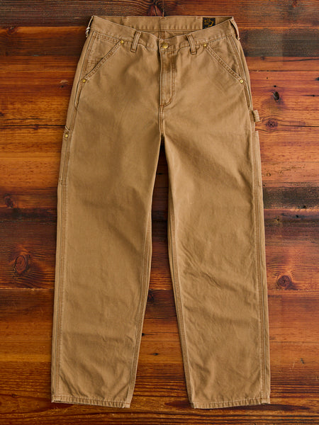 Duck Canvas Painter Pants in Brown