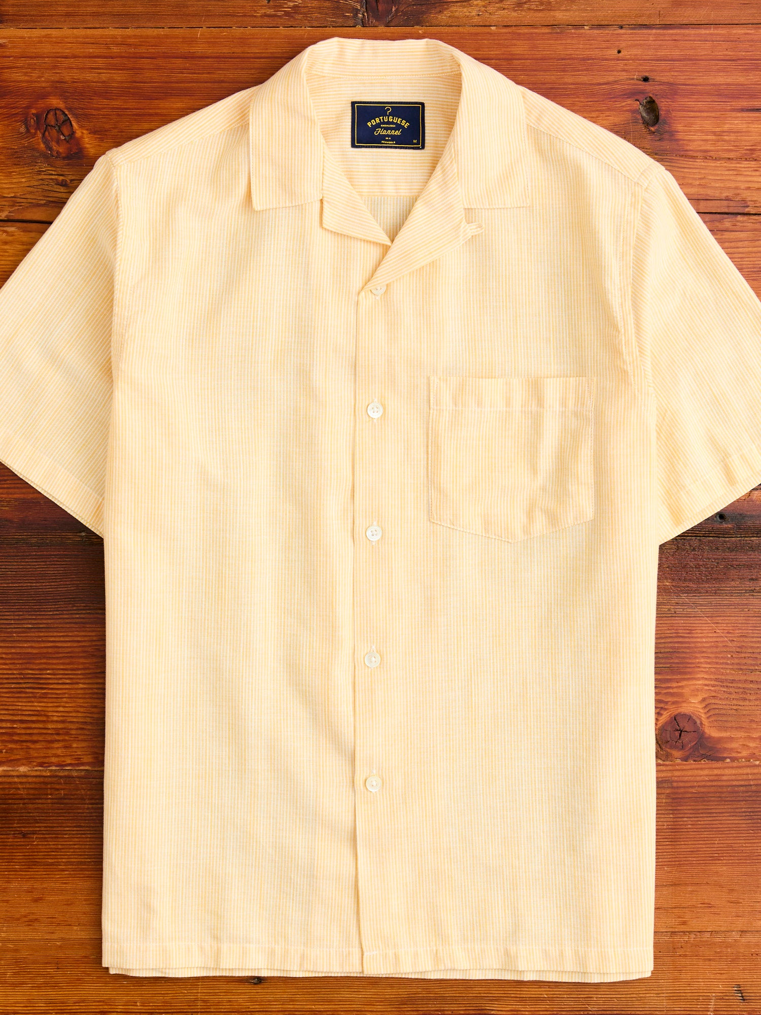 Summer Blend Button-Up Shirt in Yellow – Blue Owl Workshop