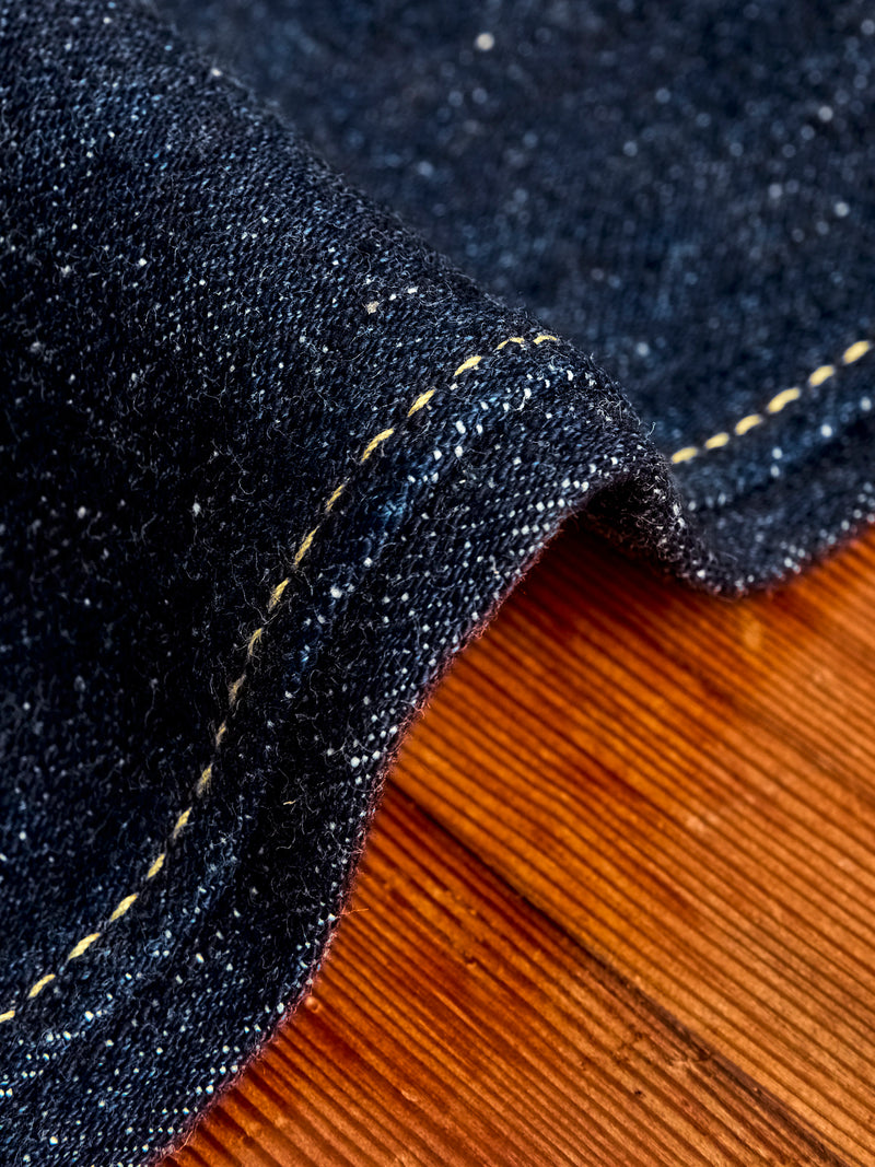 SLB-003 16.5oz Rinsed Selvedge Denim - Regular Straight Fit