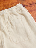 Linen Easy Pant in Alabaster