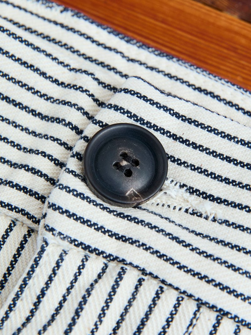 Deck Pant in Indigo Stripe