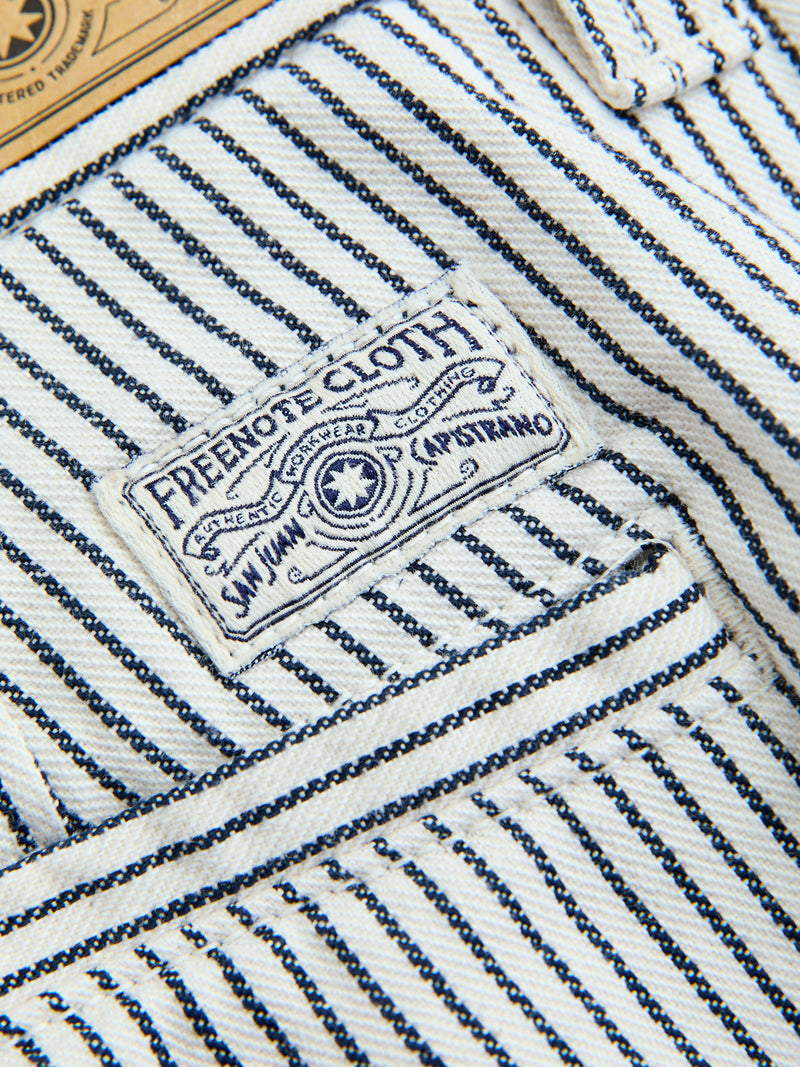 Deck Pant in Indigo Stripe