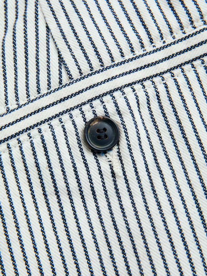 Deck Pant in Indigo Stripe