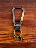 Carabiner Keychain in Black