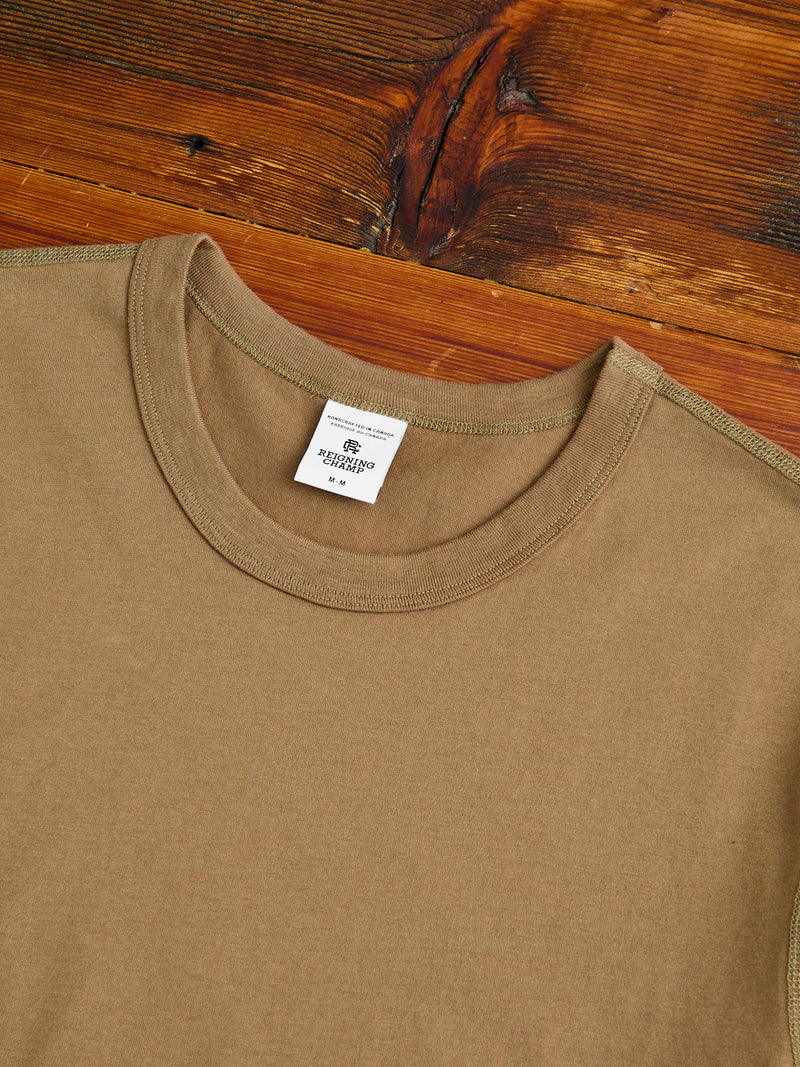 Ringspun Jersey T-Shirt in Clay