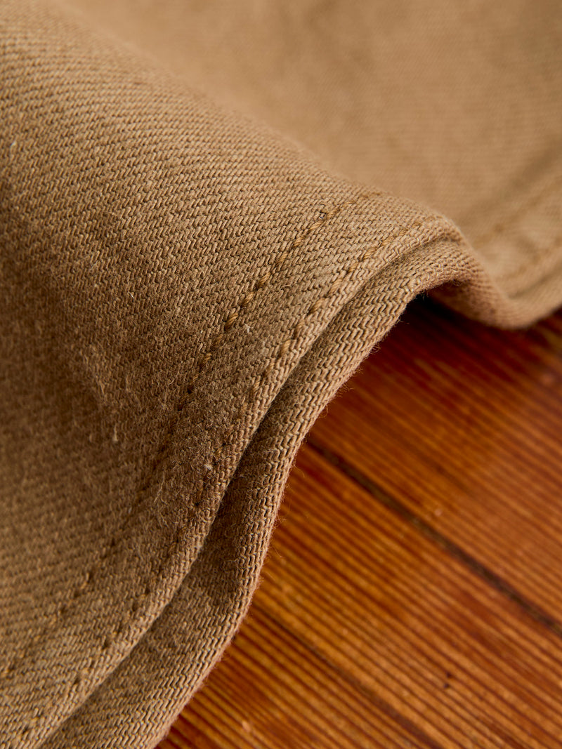 SJ452CP 15oz Selvedge Heavy Chinos in Khaki