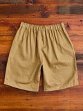 Cotton Twill Belted C.S Shorts in Khaki