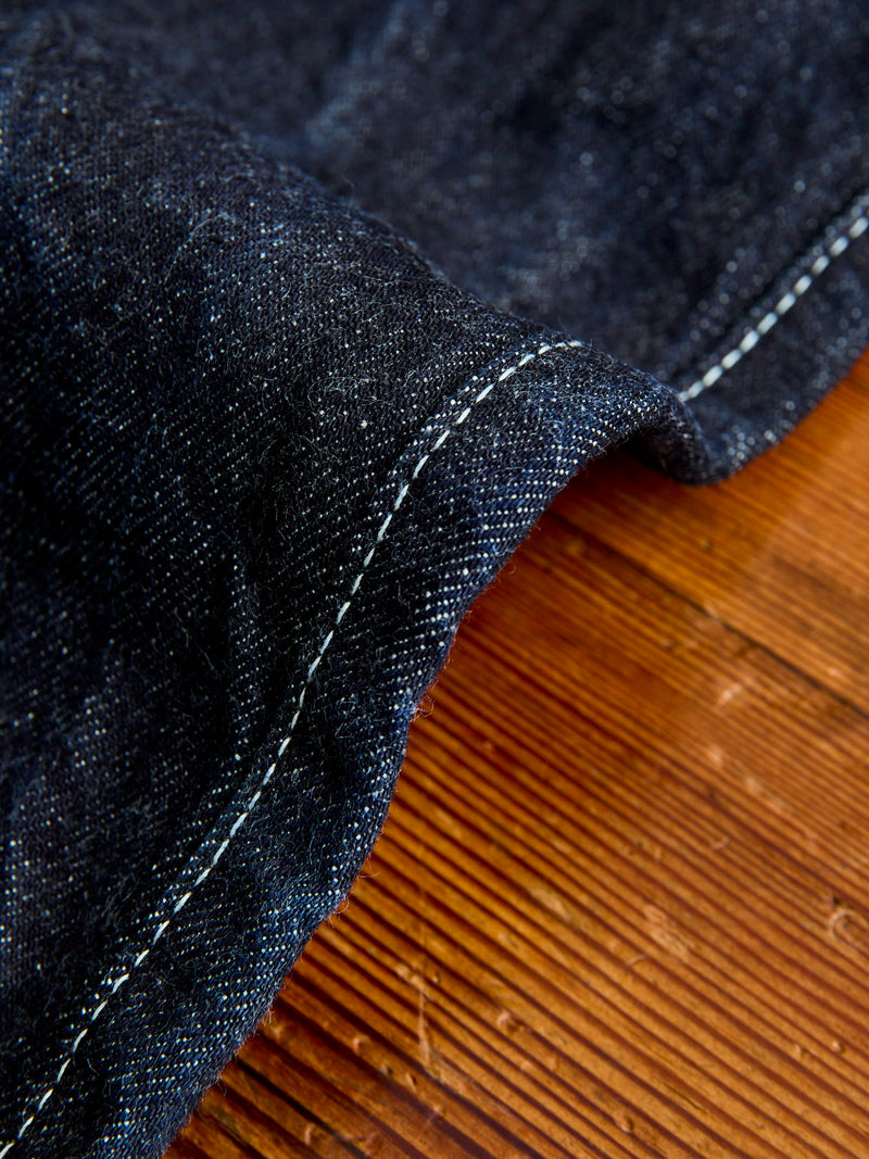 130 "Rinse One Wash" 16oz Selvedge Denim - High Rise Taper Fit