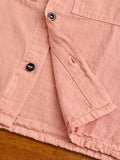 479 Short Sleeve Square Tail Yoke Shirt in Madder