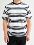 Nep Stripe Pocket T-Shirt in White