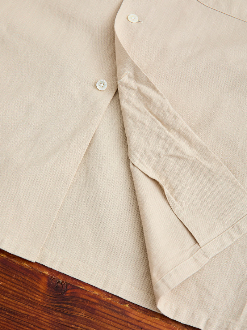 panama dress shirt Off-White Panama Dress Shirt
