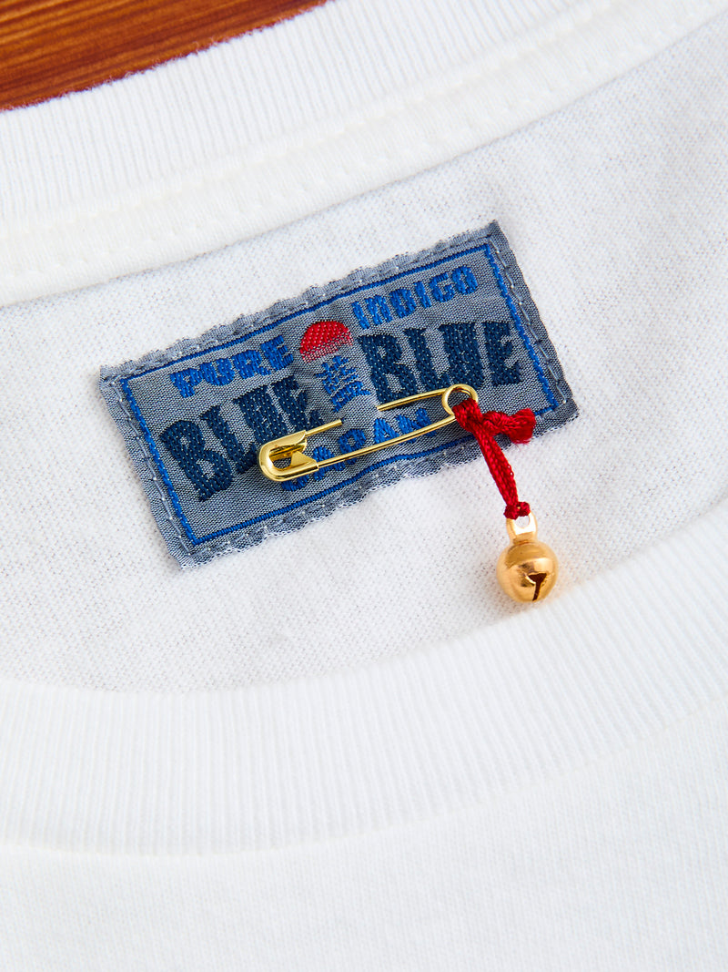 Big Circle T-Shirt in Blue Gradient