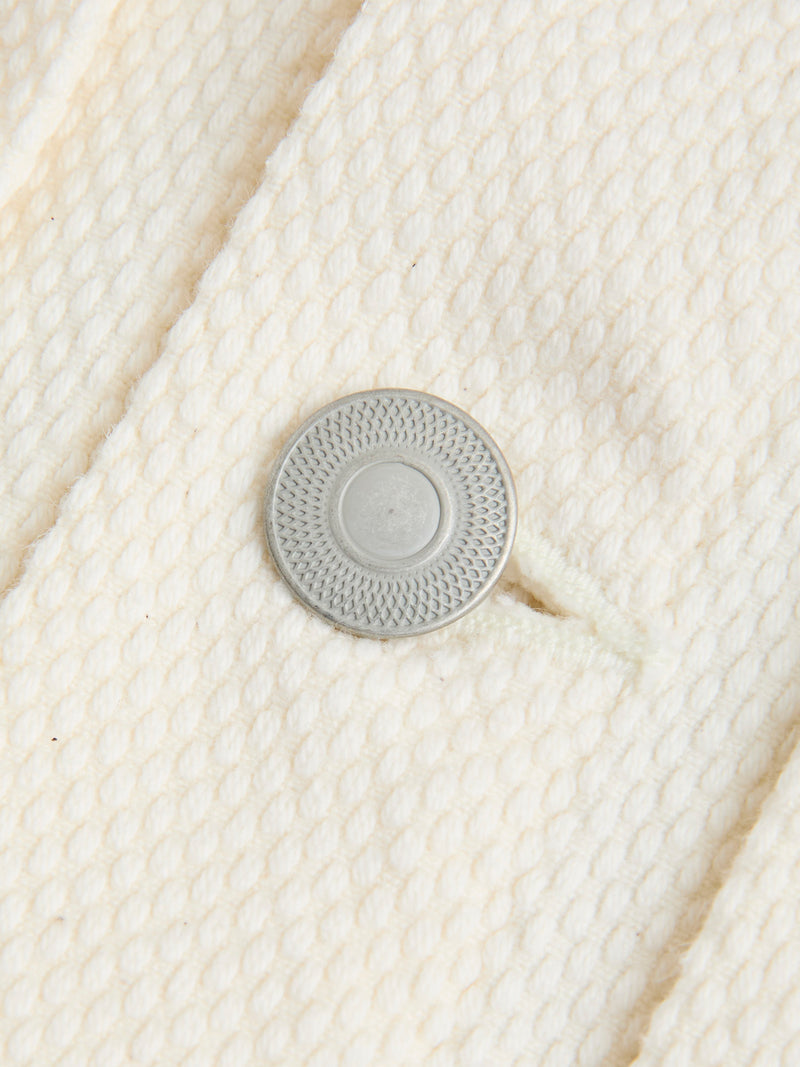 Sashiko Trucker Jacket in Natural