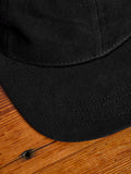Baseball Hat in Black Denim