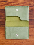 Compact Card Case in Green
