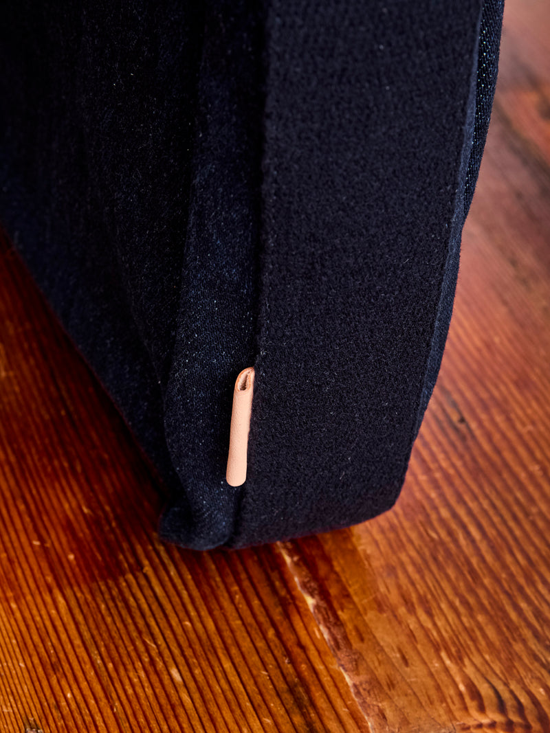 Square Shoulder Bag in Indigo One Wash