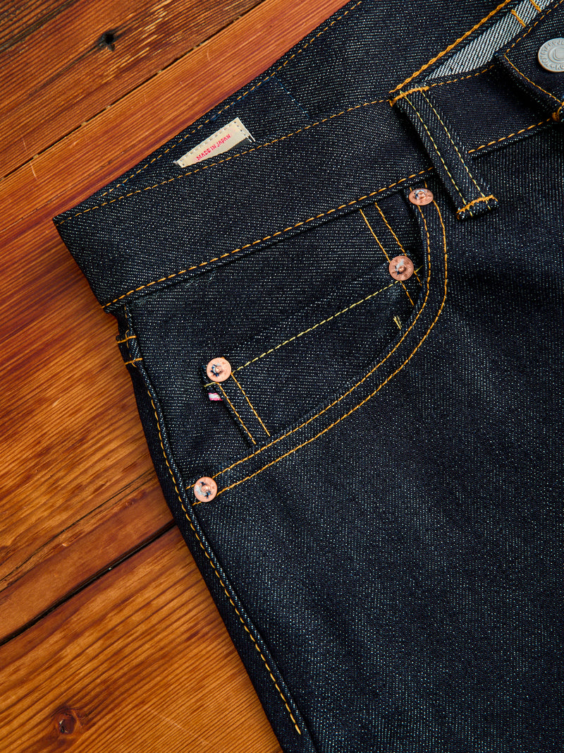 0605-SILK "Cotton Silk" 14.5oz Silk Selvedge Denim - Natural Tapered Fit
