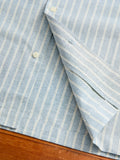 "Striped Oxford" Aloha Shirt in Vintage Indigo