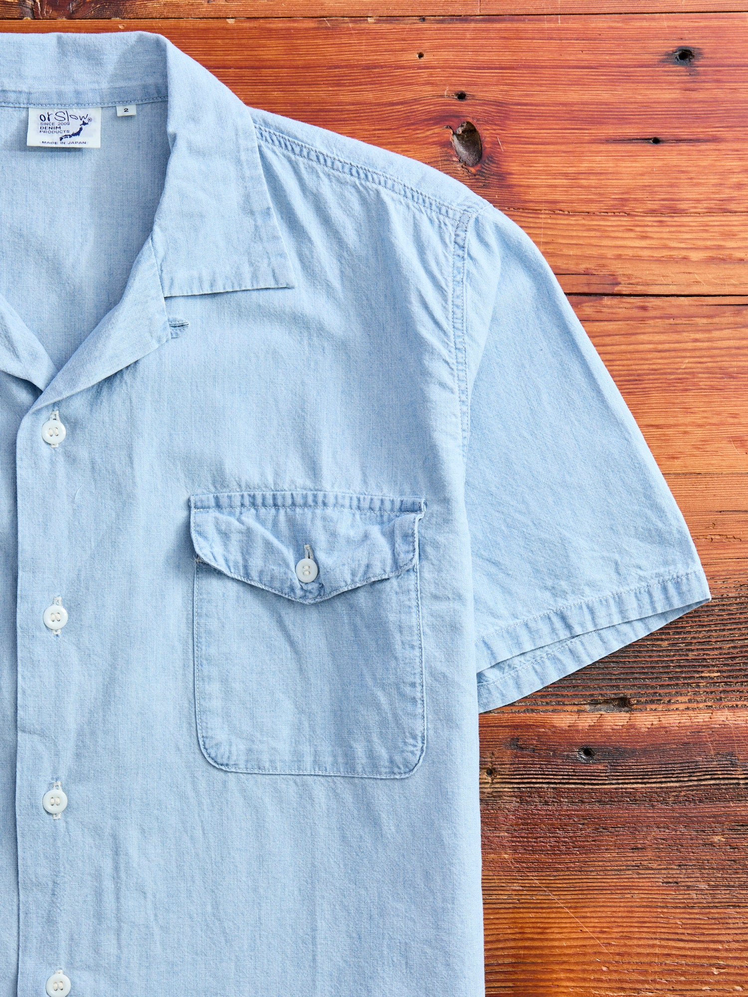 東洋 GOLD CHAMBRAY L/S WORK SHIRT 山田蓮 東洋 GOLD CHAMBRAY L/S WORK SHIRT 山田蓮