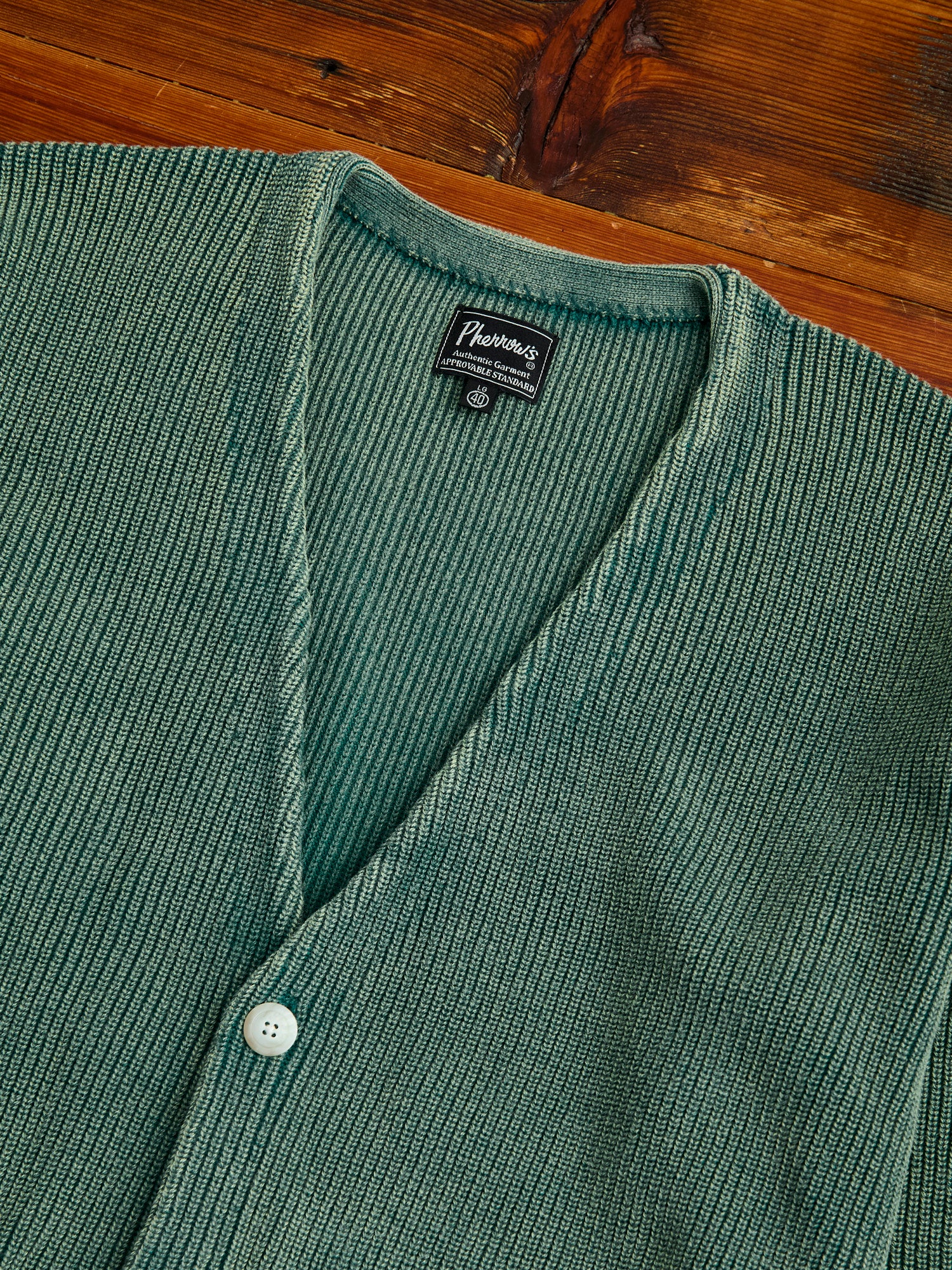 トップス DAMEGE PIGMENT KNIT CARDIGAN PIGMENT DAMAGE KNIT CARDIGAN | Candy Stripper（キャンディ