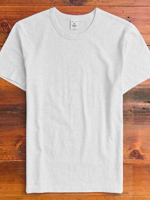 Ringspun Jersey T-Shirt in Heather Ash