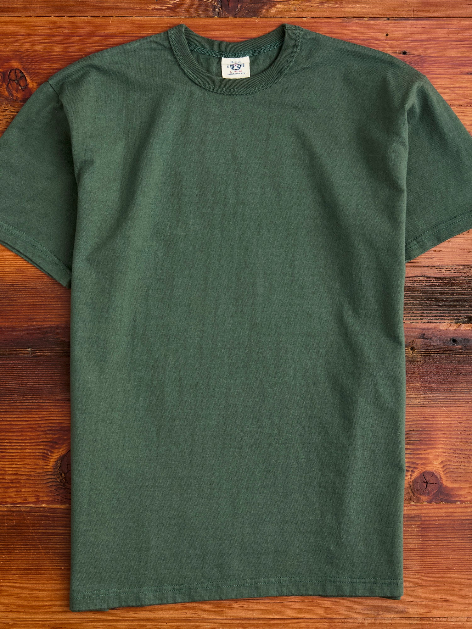 Heavyweight T-Shirt in Moss Green – Blue Owl Workshop
