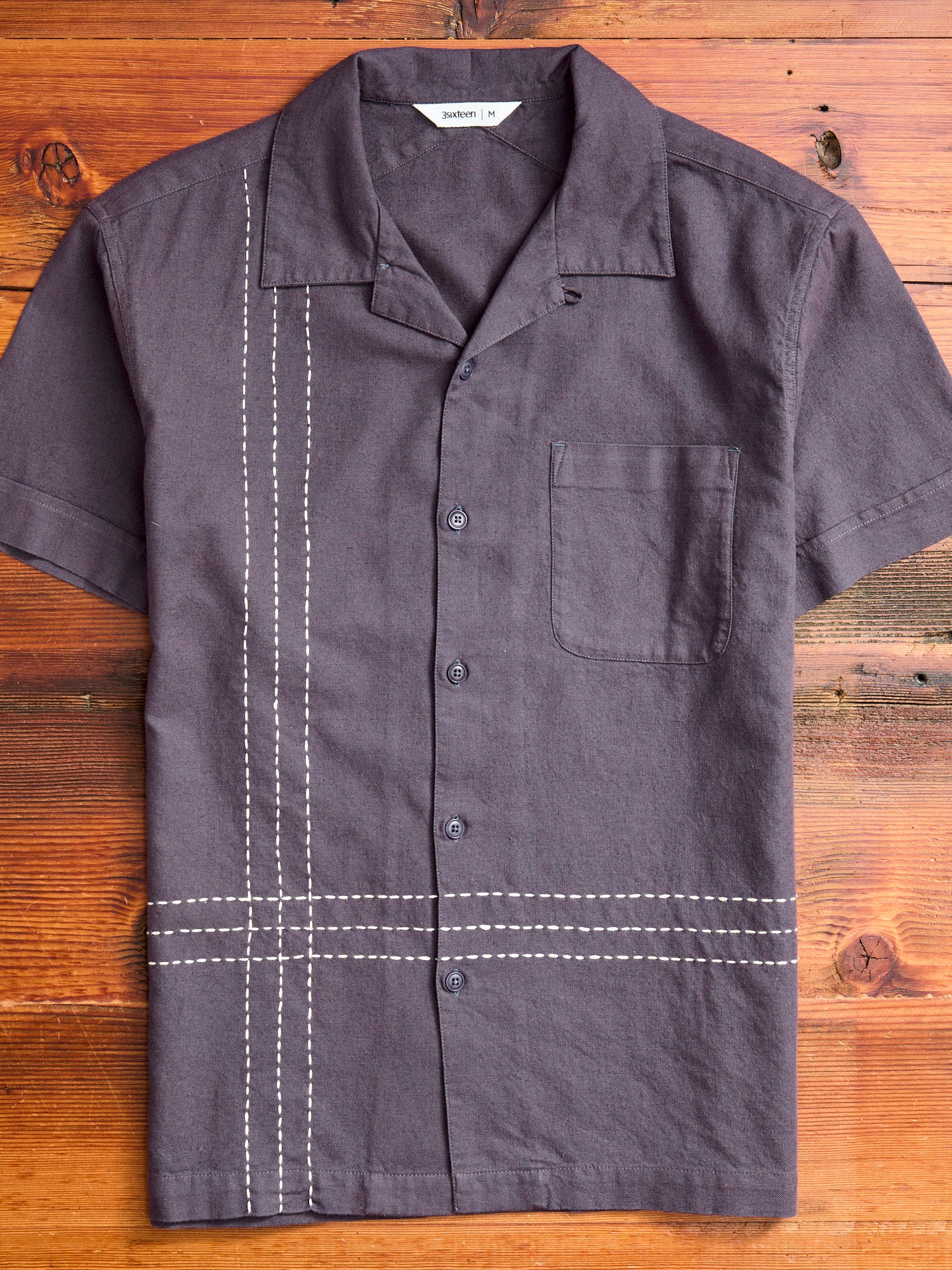 Vacation Shirt in Plum Handstitch – Blue Owl Workshop