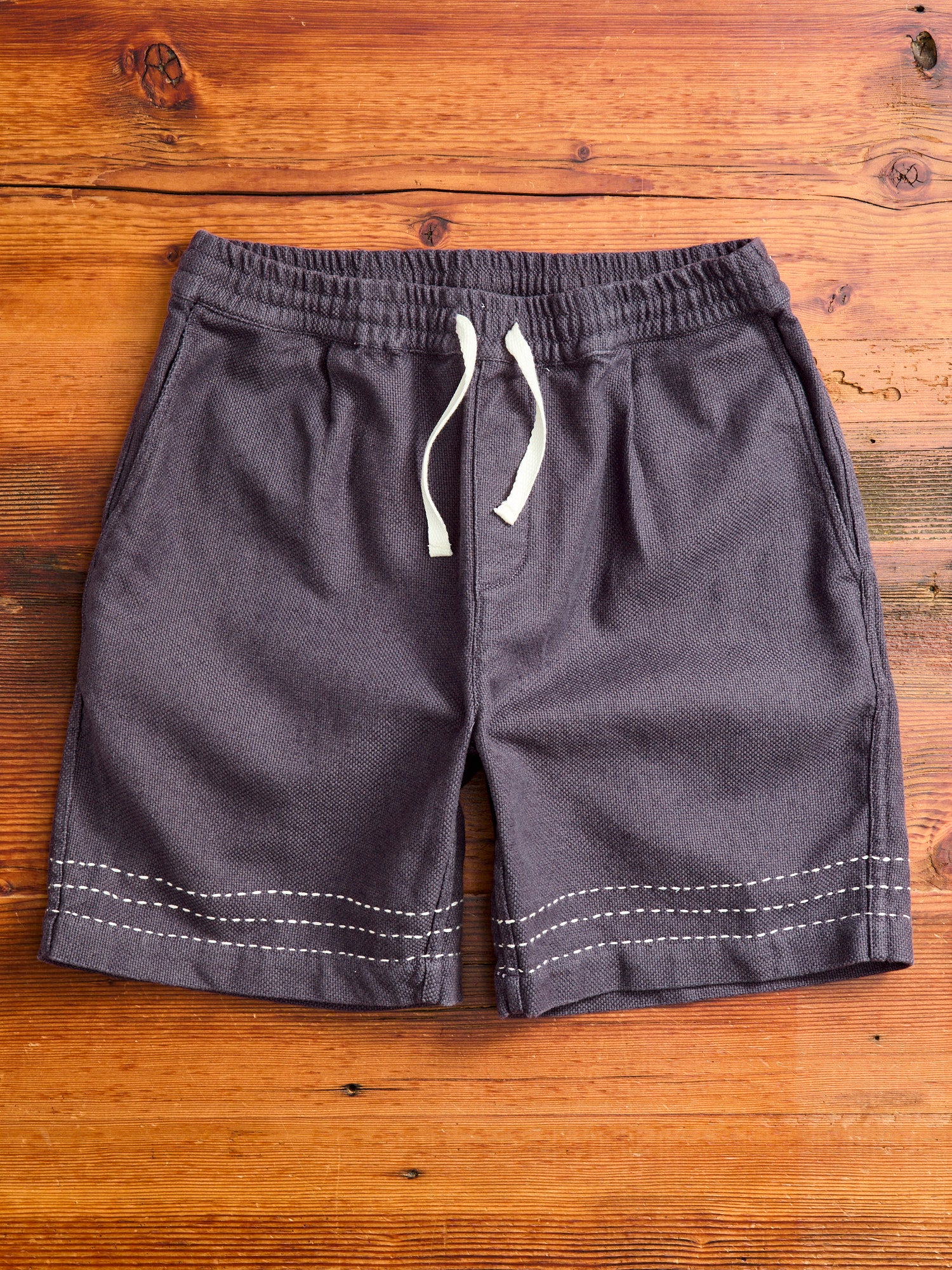 Club Short in Plum Hand Stitch – Blue Owl Workshop