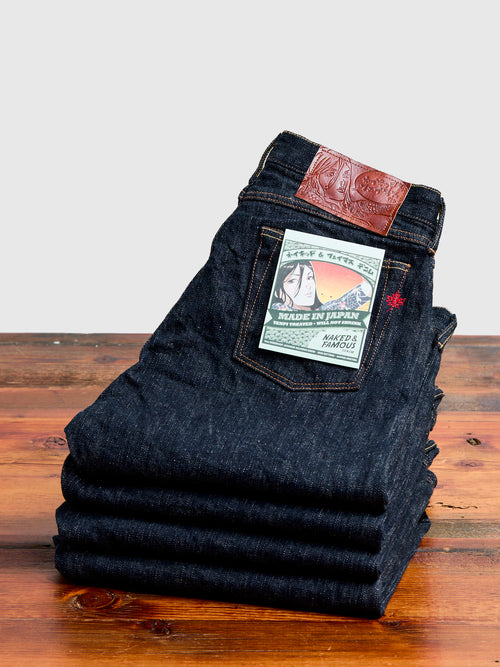 MIJ12 "Aomidori" 16oz Greencast Slub Selvedge Denim - True Guy Fit
