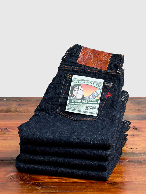 MIJ12 "Aomidori" 16oz Greencast Slub Selvedge Denim - Weird Guy Fit