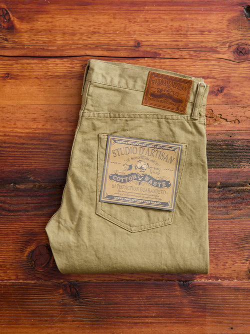 D1888S "Fallen Cotton" 13oz Selvedge Denim - Regular Tapered Fit