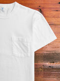 Pigment Dyed Pocket Tee in White