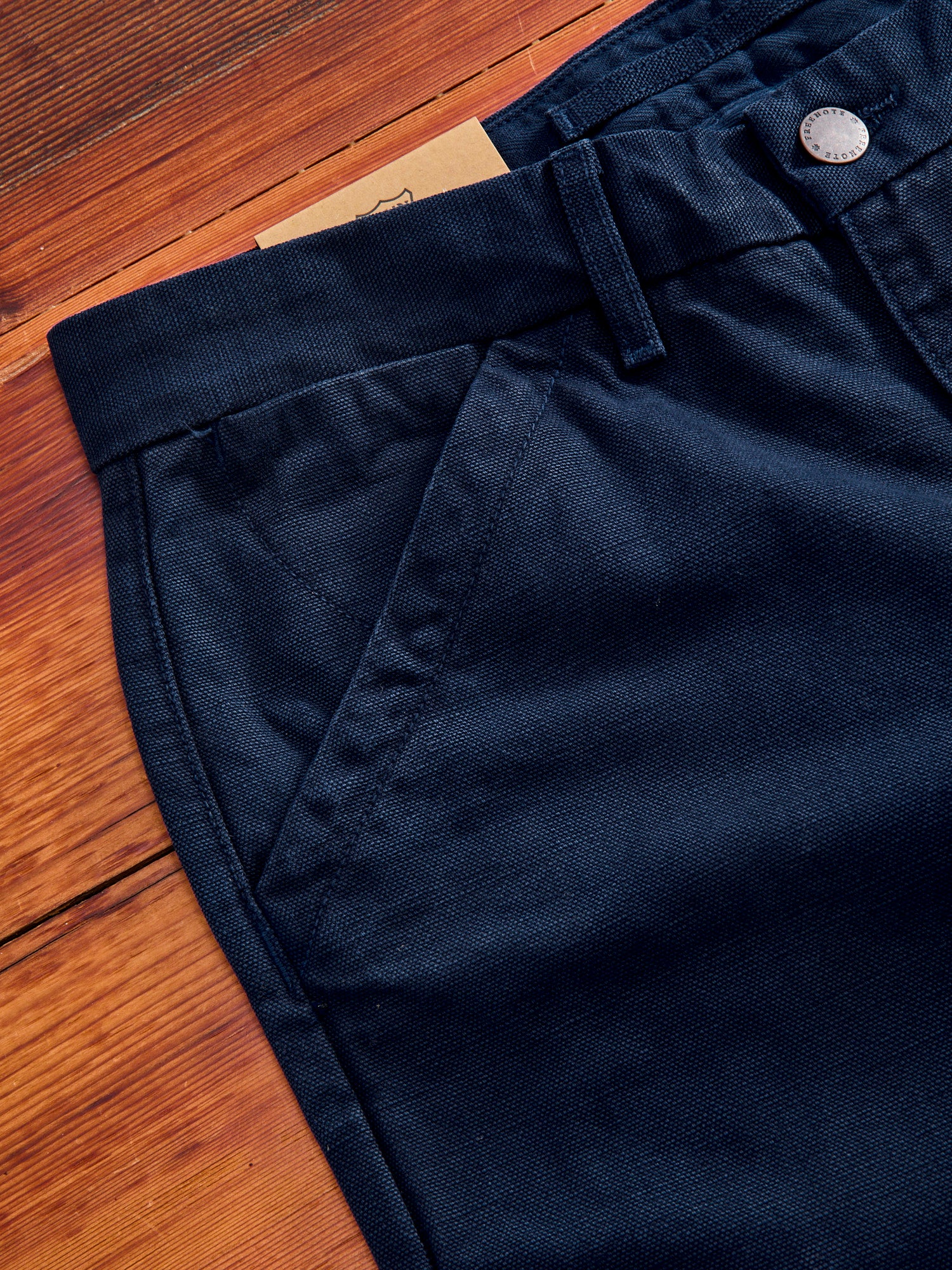 14oz Slub Workers Chino in Navy – Blue Owl Workshop