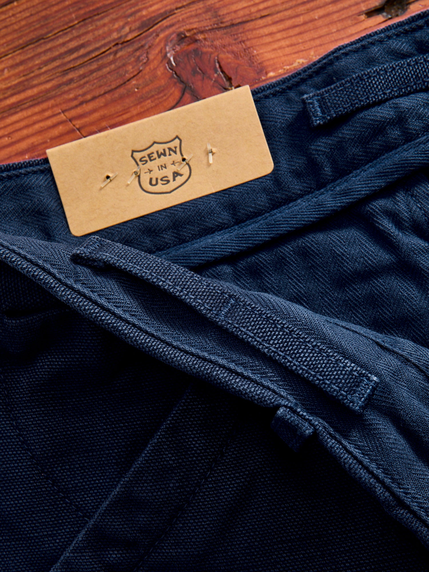 14oz Slub Workers Chino in Navy – Blue Owl Workshop