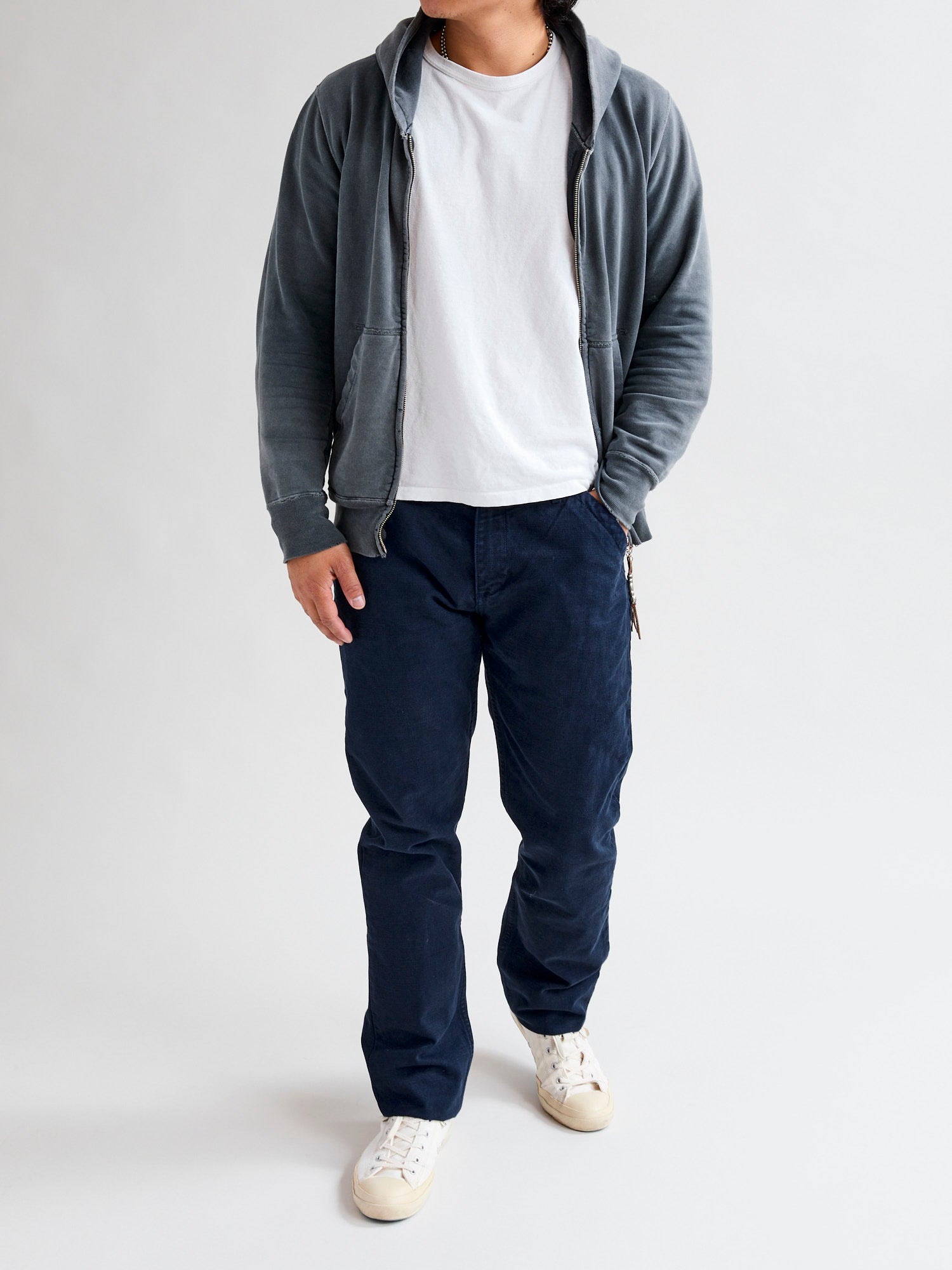 14oz Slub Workers Chino in Navy – Blue Owl Workshop