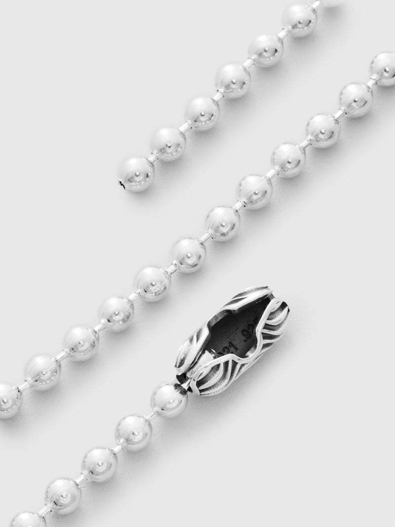 Desert Sessions Ball Chain Necklace in Sterling Silver