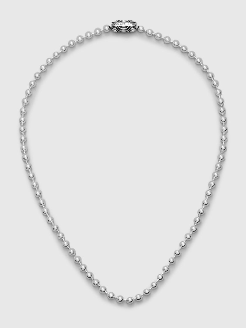 Desert Sessions Ball Chain Necklace in Sterling Silver
