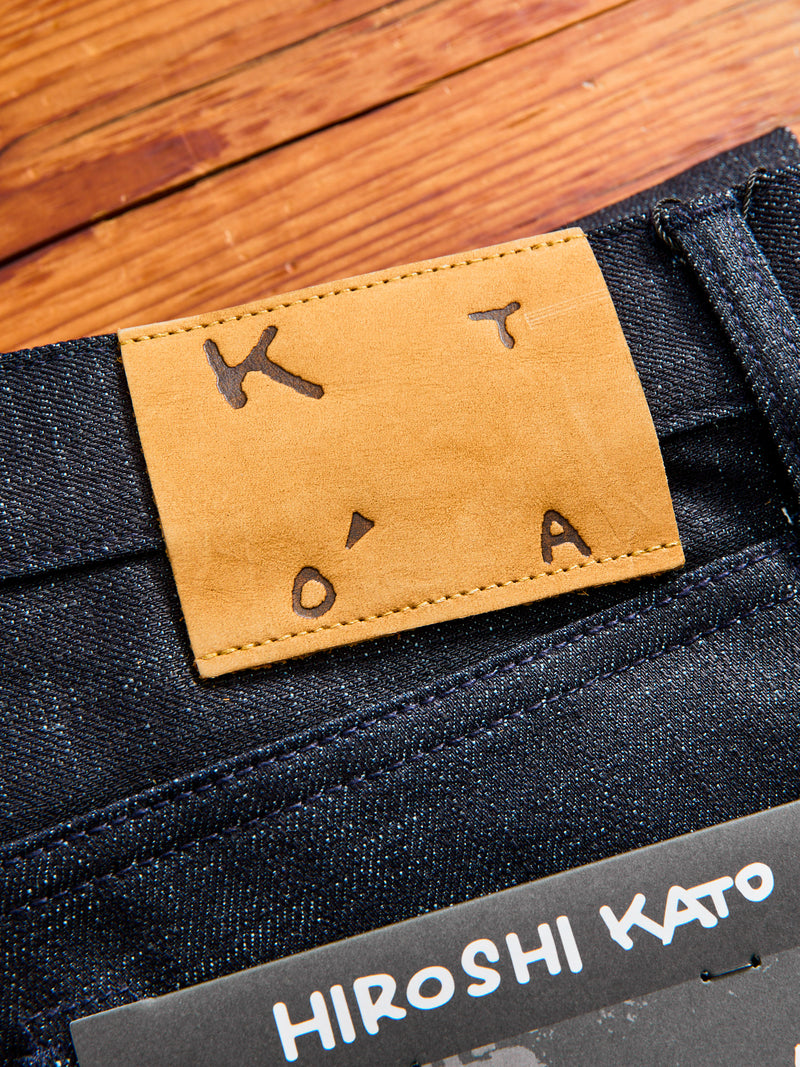 "Etched" 13oz Stretch Selvedge Denim - Pen Slim