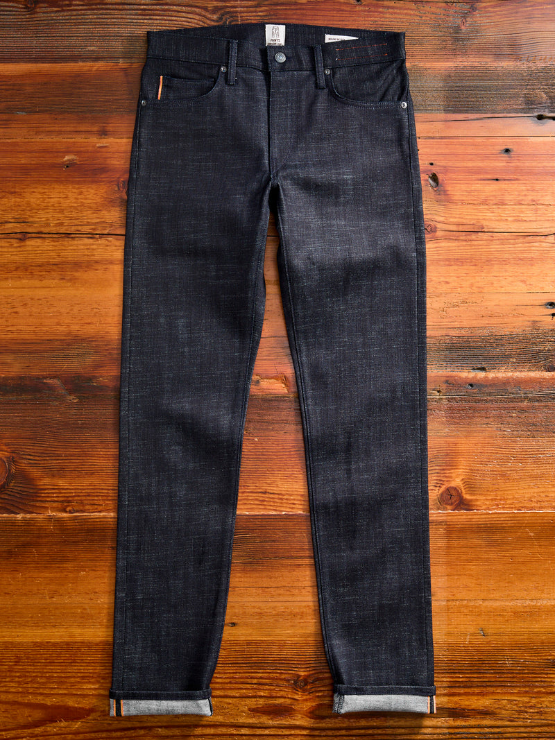 "Etched" 13oz Stretch Selvedge Denim - Pen Slim