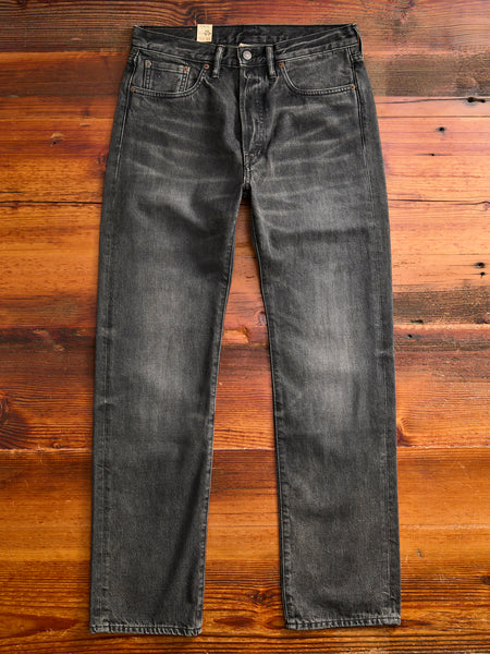 Black Selvedge Denim Rrl Straight Leg Jeans Rrl Slim Fit Jeans
