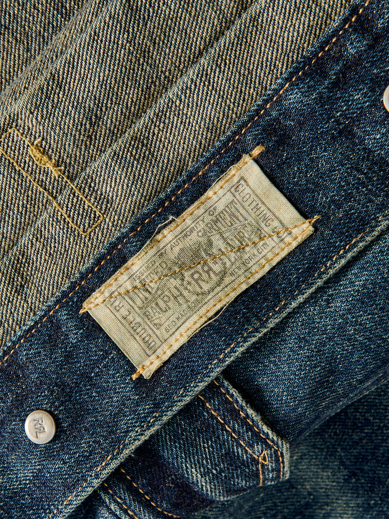 Westview Denim Jacket in Roughout Indigo