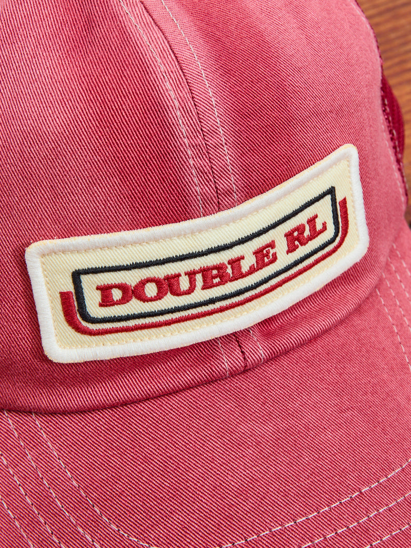 Double RL Trucker Cap in Faded Red – Blue Owl Workshop