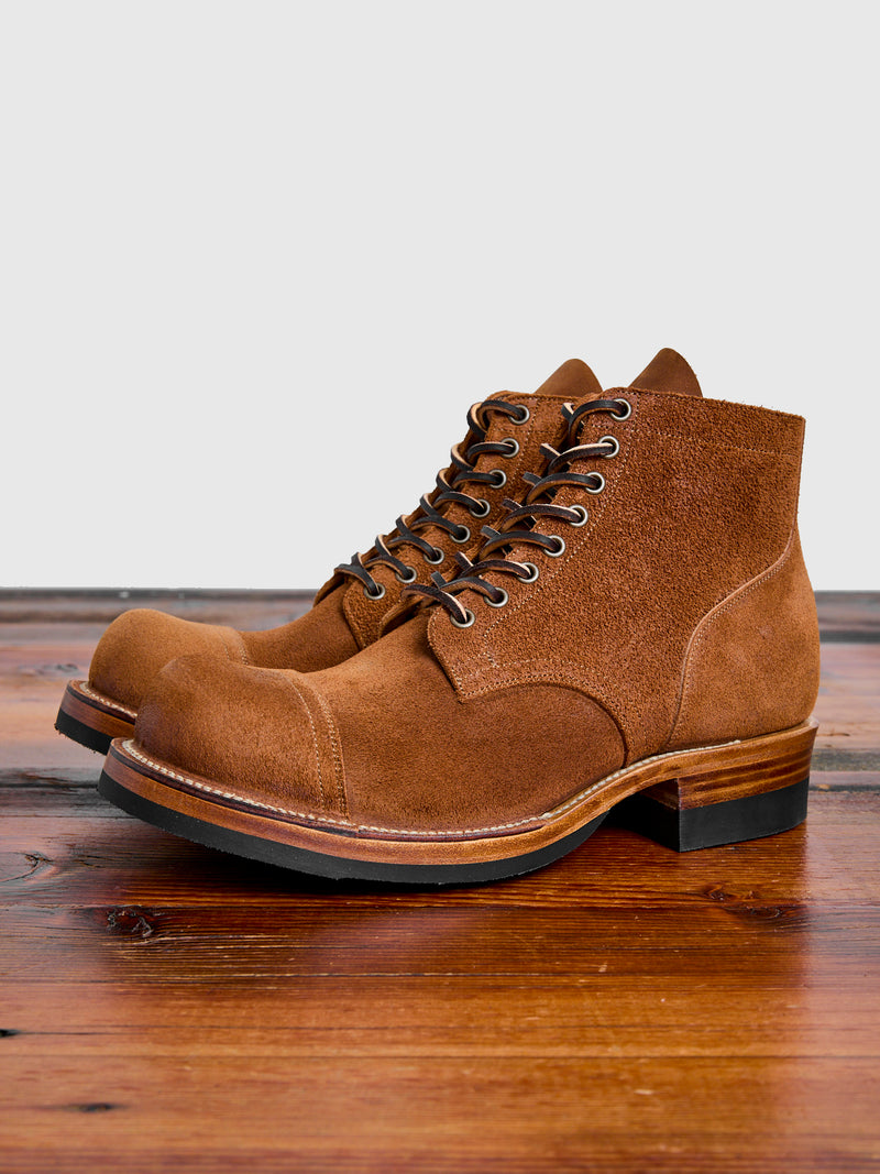 Service Boot Pattern Service Boot 310 in Aged Bark Chamois Roughout – Blue Owl Workshop