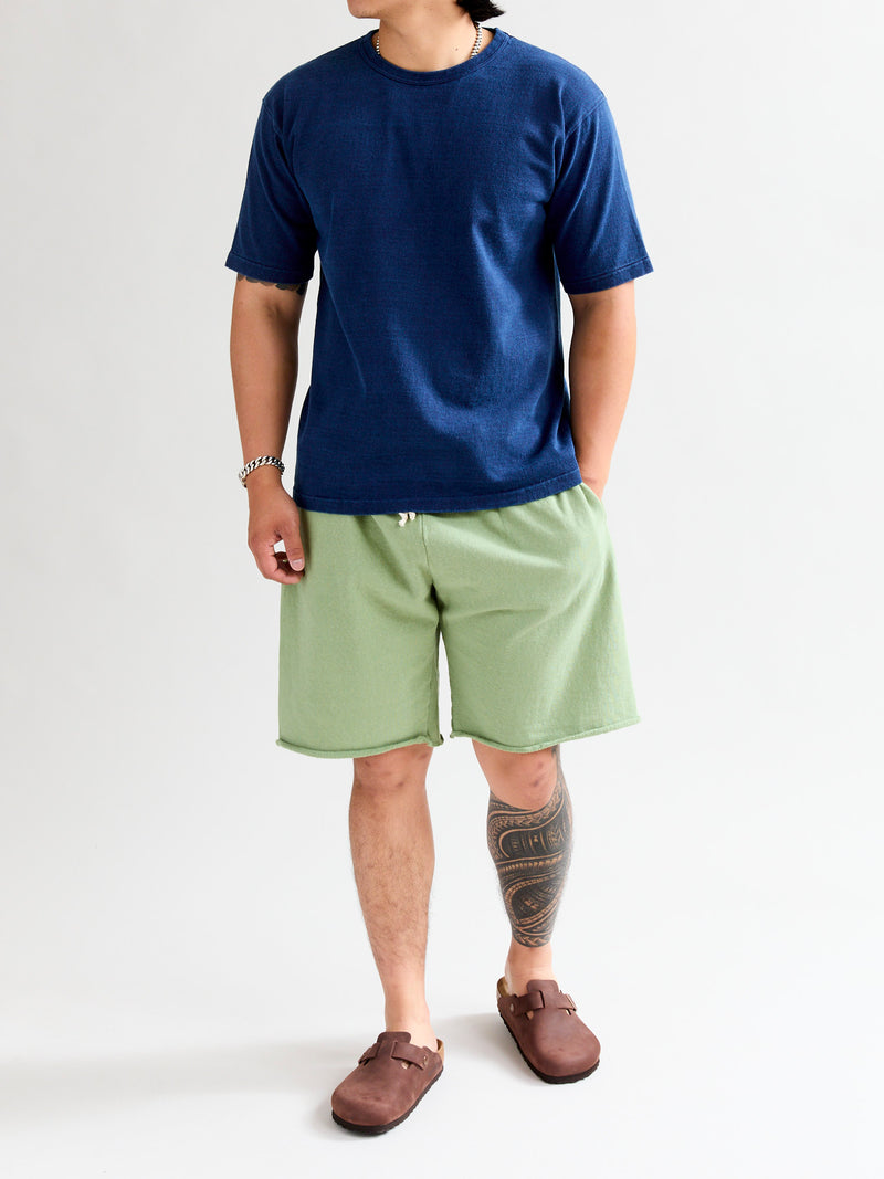 Stand Wheeler T-Shirt in Indigo Dye